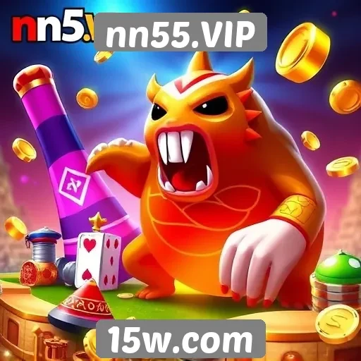Variedade de jogos disponíveis no nn55.VIP